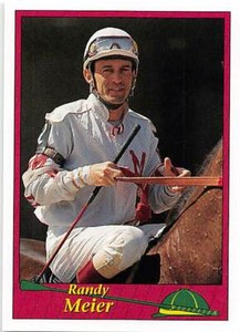 Randy Meier trading card (Horse Racing) 1994 Jockey Star #156