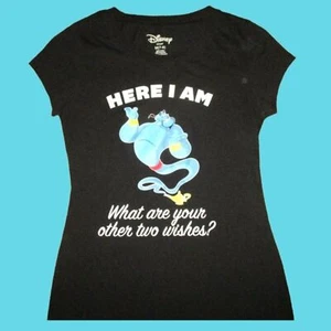 Disney Juniors Aladdin Genie Here I Am Funny T-Shirt. Small (3-5). NWOT. - Picture 1 of 5