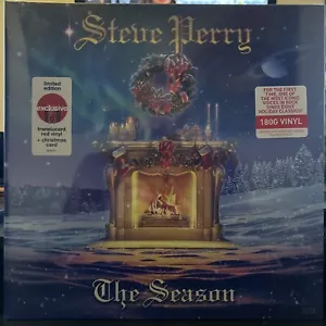 Steve Perry - The Season - NEW SEALED Red Vinyl with Christmas Card - Picture 1 of 2