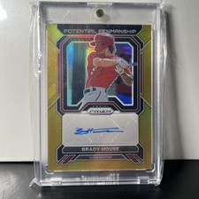 2023 Panini Prizm BRADY HOUSE /10 RC Prospect Auto Potential Penmanship National