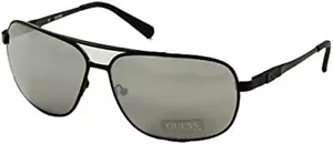 Nuevas gafas de sol Guess Aviator - GU 6613 BLK-3F - espejo negro/gris (64-13-135) - Imagen 1 de 2