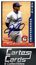 Doug Mientkiewicz 2015  Grandstand Chattanooga Lookouts #NNO  TTM/IP Signed Auto