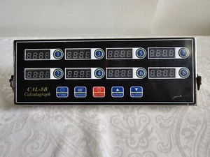8 Channel Digital Timer Commercial Calculagraph Kitchen Loud Countdown CAL-8B US - Picture 1 of 5