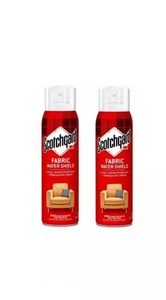 Scotchgard Fabric Upholstery Water Shield Protector Aerosol 10. oz Pack of TWO - Picture 1 of 4