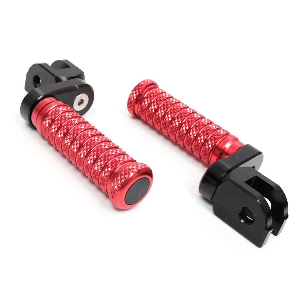Extensor de estriberas de 1 pulgada POLE rojo para Ducati Monster 900/es todo el año Foto 1 de 4