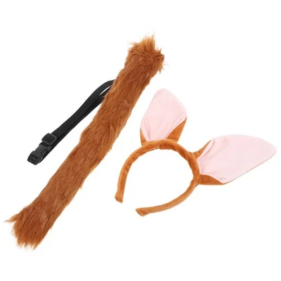  Diadema orejas de zorro cosplay dibujos animados diademas de animales para mujer Foto 1 de 4