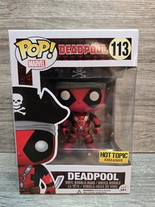 Funko Pop Marvel Deadpool (sombrero pirata) tema candente exclusivo #113 - Imagen 1 de 6