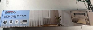 ErgoAV große feste TV-Halterung 32"- 90" Fernseher - Bild 1 von 7