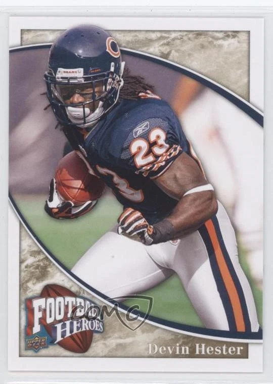 2009 Upper Deck Football Heroes Devin Hester #38 HOF - Image 1 of 2