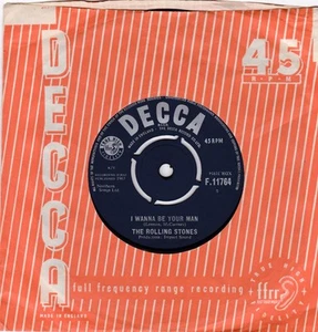 The Rolling Stones I Wanna Be Your Man / Stones Label Mispress Decca Rock 1963 - Picture 1 of 4