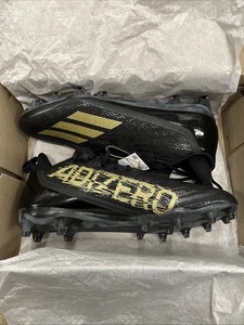 Adidas Adizero Scorch Fußballschuhe schwarz/gold GX4059 Herren Größe 12,5 neu im Karton - Bild 1 von 5