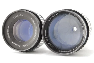 [N COMO NUEVO] Lente de montaje en base Enna Munchen Ennalyt 95 mm f/2,8 + 135 mm f2,8 Japón - Imagen 1 de 12