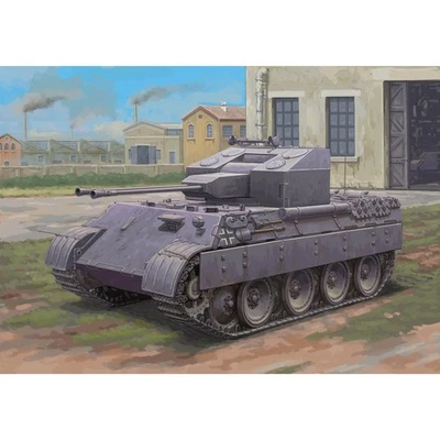 HobbyBoss 1/48 German Panther Anti-Aircraft RC Tank Plastic Kit Military Vehicle - Image 1 of 4