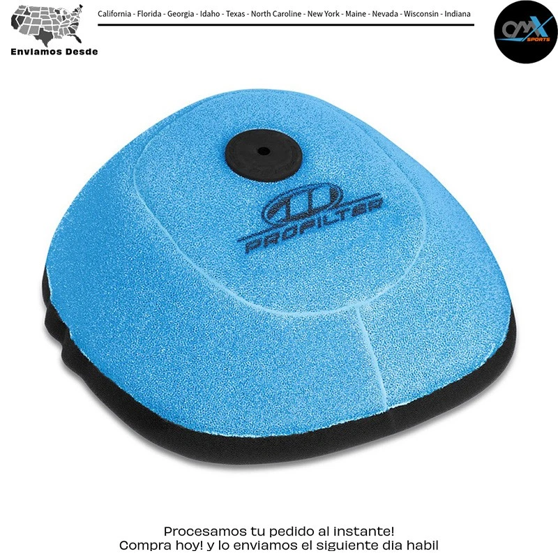 FILTRO DE AIRE LISTO PARA USAR PRE-ACEITADO Husqvarna KTM TC 250 TE 250 SX Foto 1 de 1