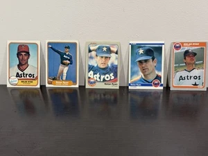 10 Card Nolan Ryan Lot 1981-1989 Fleer - Picture 1 of 4