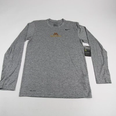 Nueva camisa de manga larga para hombre Minnesota Golden Gophers Nike Dri-Fit gris/japezo Foto 1 de 4