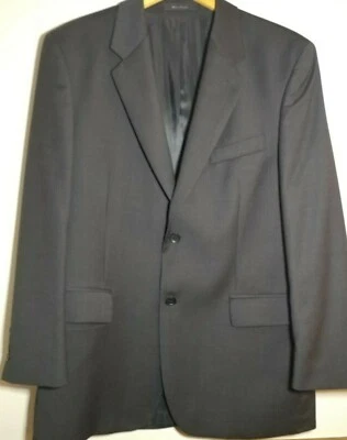 Jean-Paul Germain Suit Jacket Sports Coat Blazer 42R Black Foto 1 de 4