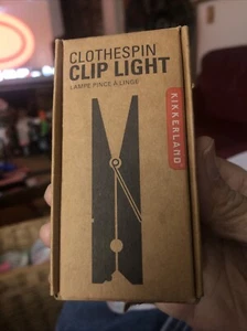 Clothespin Clip Light Battery Operated - Picture 1 of 4