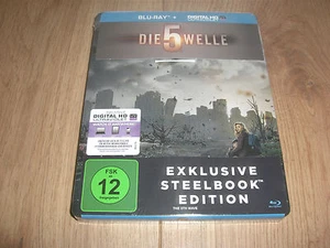 Die 5. Welle Blu-Ray Exklusives Steelbook NEU - Picture 1 of 2