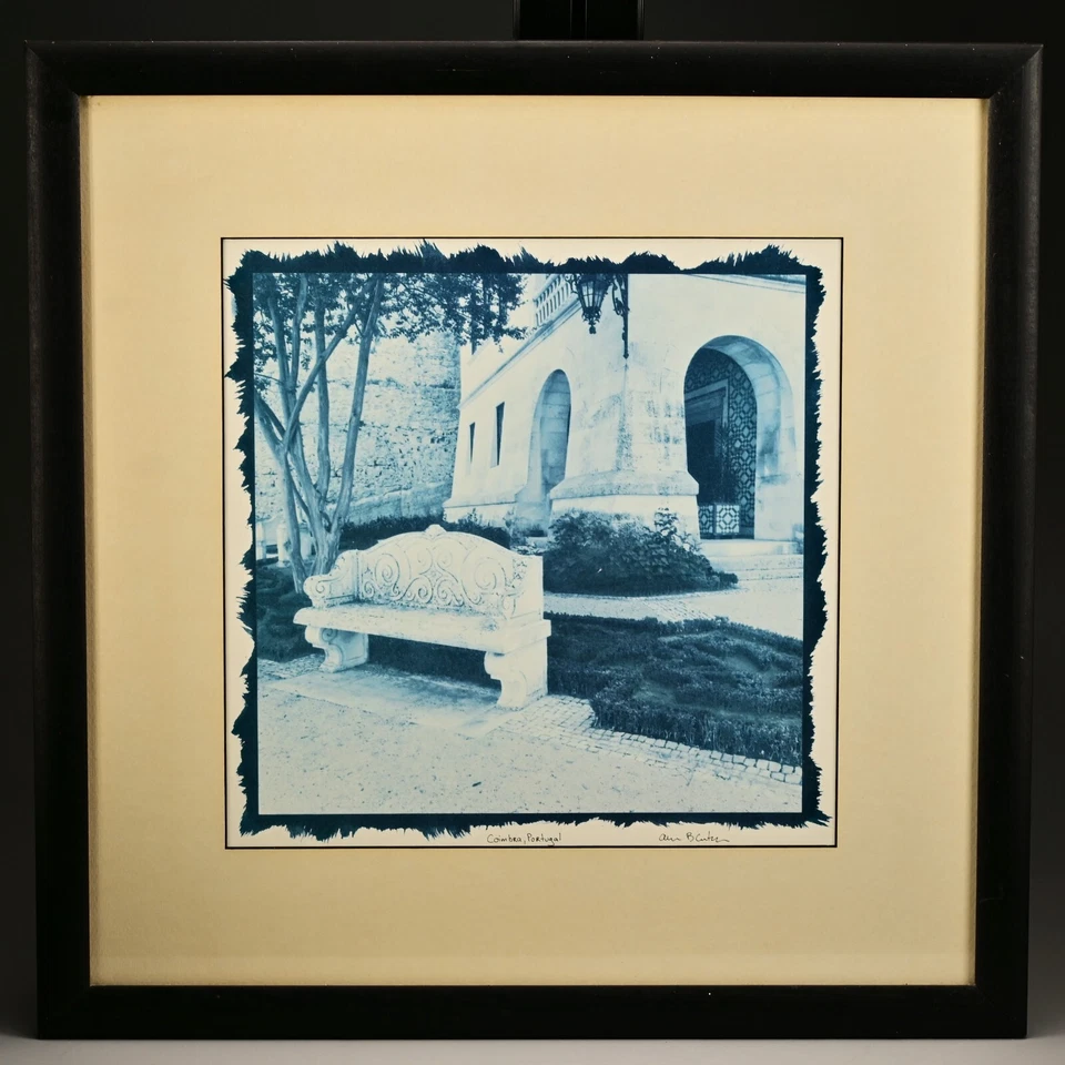 Impresión Fotográfica Paisaje Europa Coimbra Europa Original Vintage Firmado ALAN BLAUSTEIN Foto 1 de 4