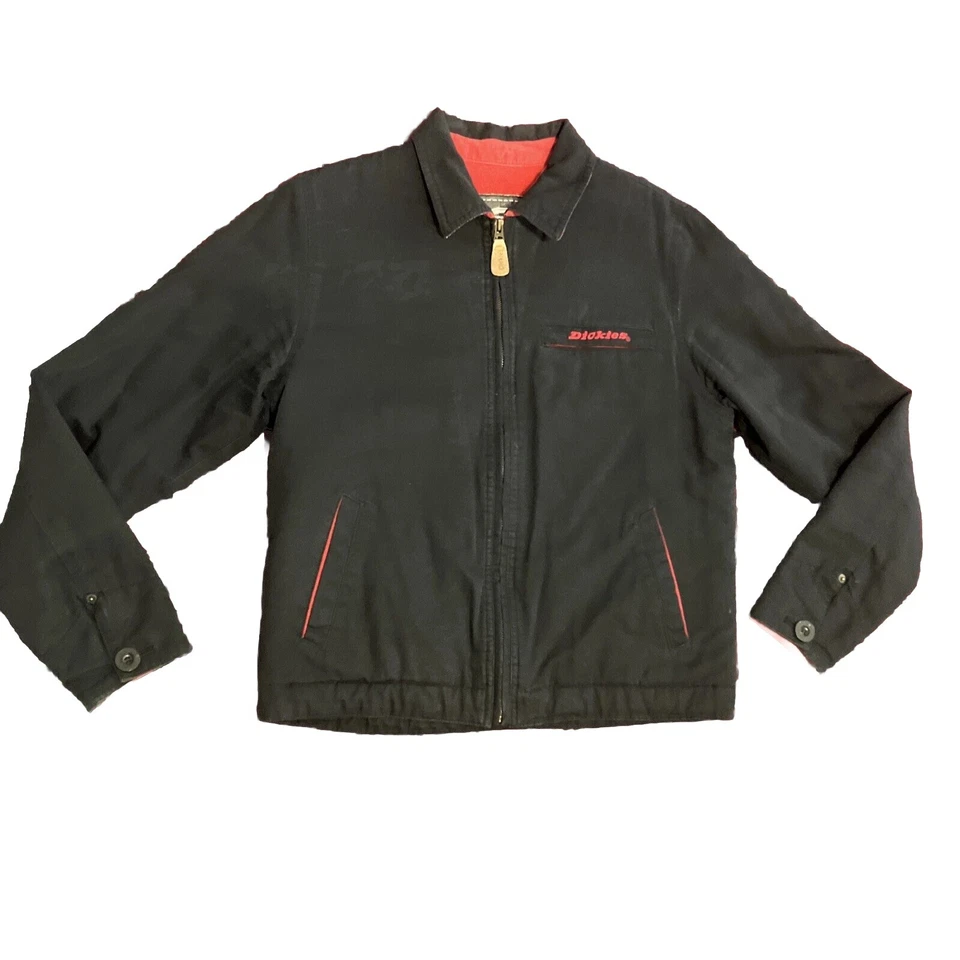 Chaqueta forrada vintage Dickies Workwear para mujer calce medio recortado  Foto 1 de 4