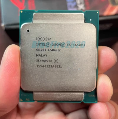 Intel Xeon E5-1650 v3 LGA 2011-3 CPU Processor 3.50GHz SR20J 6 Core Server - Image 1 of 3