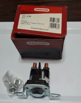 Solenoide Oregon 33-330 se adapta/reemplaza: pargo 3 postes 5/16" Foto 1 de 4