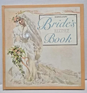 Bride's Book - Record Book Wedding Keepsake Journal  - Picture 1 of 16