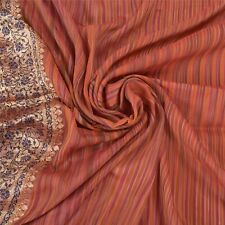 Sanskriti Vintage Indian Sarees 100% Pure Silk Woven Brocade Sari Zari Fabric
