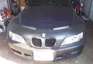 Colgan Front End Mask Bra 2pc. Fits BMW Z3, 1.9 Roadster 1996-1998 W/Lic. Plate - Picture 1 of 2
