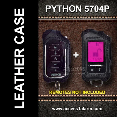 Python 5704P Protective Leather Remote Control Case For Both Remote Controls - Image 1 of 2