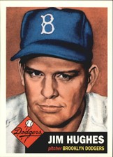 1995 Topps Archives Brooklyn Dodgers Baseball Card #51 Jim Hughes