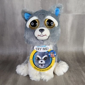 Feisty Pets HUSKY Dog Wolf NWT Sammy Suckerpunch 9" Scary Plush Stuffed Animal! - Picture 1 of 7
