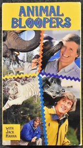 Animal Bloopers with Jack Hanna (VHS, 1994, Animal/Nature Documentary) - Picture 1 of 7