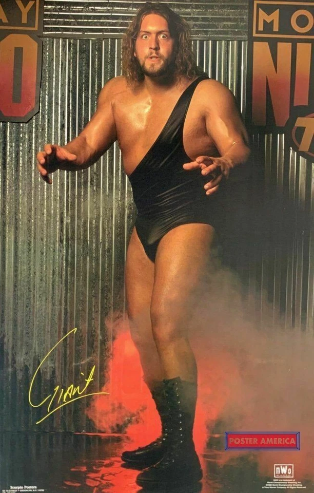 Póster vintage Andre' The Giant NWO WCW Wrestler 1998 22 x 34 Foto 1 de 1