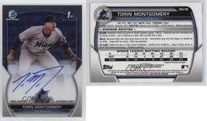 2023 Bowman Chrome Prospect Auto Torin Montgomery #CPA-TM Auto