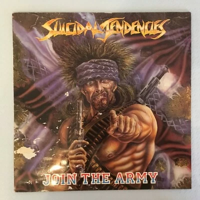 SUICIDAL TENDENCIES - JOIN THE ARMY - 1987 - UK ISSUE - EXCELLENT - Image 1 of 4