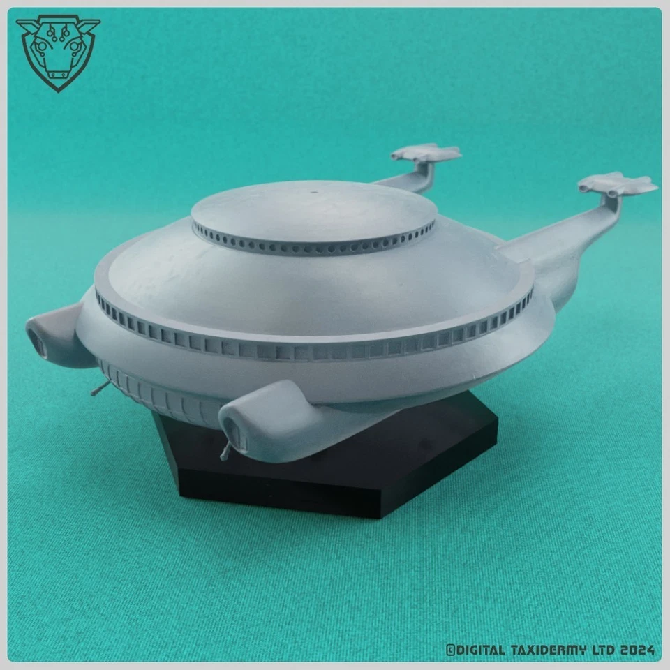 Dr Who - Dalek Invasion of Earth 2150 Flying Saucer - Display Model Memorabilia - Image 1 of 4