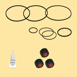 Riemen Andruckrolle Öl = Kit 8 für Aiwa NSX-F 7 Compact System - Picture 1 of 8