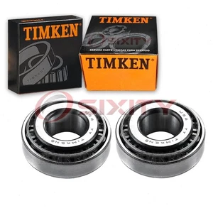 2 pc Timken Rear Outer Wheel Bearing and Race Sets for 1983-1988 Mitsubishi ch - Picture 1 of 5
