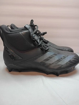 Adidas Adizero Chaos Triple Black Lineman Football Cleats Mens Sz 12 New ID9103 - Image 1 of 4