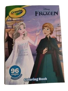 Crayola Disney Frozen Coloring Book with Stickers Tear/Share Pages 🆕 Free Ship! - Imagen 1 de 8