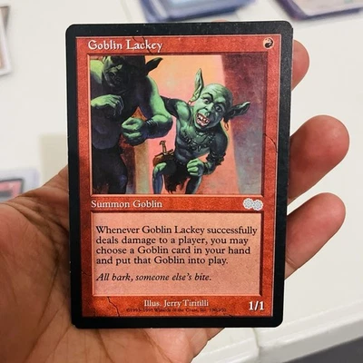 Mtg Goblin Lackey Urza’s Saga - Magic the Gathering MP - Image 1 of 4