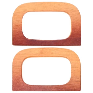 2 Piezas Hágalo Usted Mismo Bolso de Mano Atado a Mano Asas de Herrajes para Bolsas Accesorio Hecho a Mano - Imagen 1 de 12
