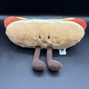 Peluche hot dog Jellycat Amuseables nuovo/senza etichetta/AUTENTICO da collezione 10" - Foto 1 di 8