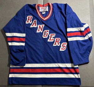 New York Rangers NHL Hockey CCM Official Licensed Blue Jersey Size L / Large - Bild 1 von 3