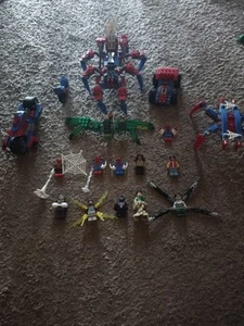 Lego Spider-Man Minifigure And Vehicle Lot - Picture 1 of 3