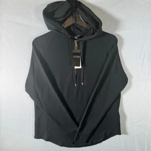 Lauren Ralph Lauren Women's 1/4 Zip Pullover Hoodie Ultra Soft Black XS $99.50 - Picture 1 of 11