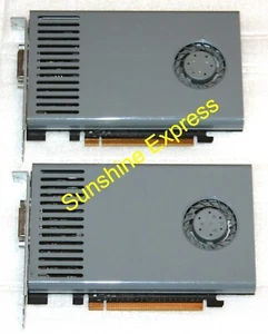 (2) NVIDIA GeForce GT 120 512M PCI Video Card 820-2436-A for Apple Mac Pro 2009 - Picture 1 of 2