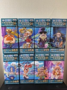 ONE PIECE WCF World Collectable Figure Vol 31 Complete 8 set shirahoshi Neptune - Picture 1 of 19